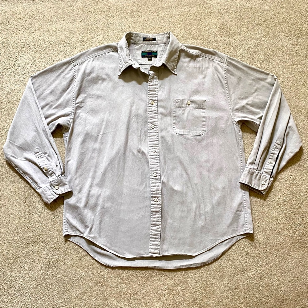 Vintage Alexander Julian Colours Men’s Long Sleeve Button Down Shirt